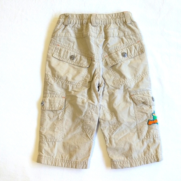disney winnie the pooh lined cargo track pants size 80 12-18 months baby - Picture 9 of 10